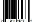 Barcode Image for UPC code 012611580765