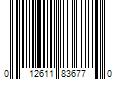 Barcode Image for UPC code 012611836770