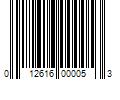 Barcode Image for UPC code 012616000053