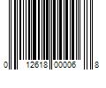 Barcode Image for UPC code 012618000068