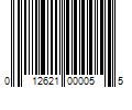 Barcode Image for UPC code 012621000055