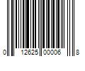 Barcode Image for UPC code 012625000068