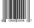 Barcode Image for UPC code 012626000067