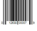 Barcode Image for UPC code 012638000079