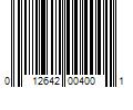 Barcode Image for UPC code 012642004001