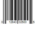 Barcode Image for UPC code 012643025005