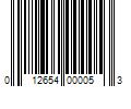 Barcode Image for UPC code 012654000053