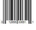 Barcode Image for UPC code 012655006511