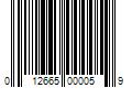 Barcode Image for UPC code 012665000059