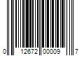 Barcode Image for UPC code 012672000097