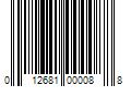 Barcode Image for UPC code 012681000088