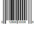 Barcode Image for UPC code 012689000066