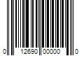 Barcode Image for UPC code 012690000000