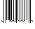 Barcode Image for UPC code 012690000055