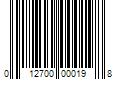 Barcode Image for UPC code 012700000198