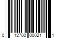 Barcode Image for UPC code 012700000211