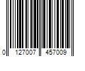 Barcode Image for UPC code 01270074570009