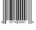 Barcode Image for UPC code 012714000078