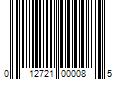 Barcode Image for UPC code 012721000085