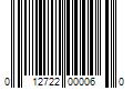 Barcode Image for UPC code 012722000060