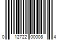 Barcode Image for UPC code 012722000084