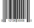 Barcode Image for UPC code 012726000080