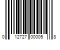 Barcode Image for UPC code 012727000058