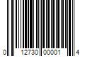 Barcode Image for UPC code 012730000014