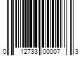 Barcode Image for UPC code 012733000073