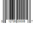 Barcode Image for UPC code 012735000057