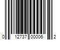 Barcode Image for UPC code 012737000062