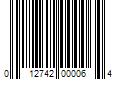 Barcode Image for UPC code 012742000064