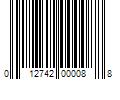 Barcode Image for UPC code 012742000088