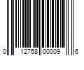 Barcode Image for UPC code 012758000096