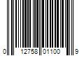 Barcode Image for UPC code 012758011009