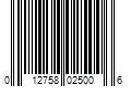 Barcode Image for UPC code 012758025006