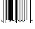 Barcode Image for UPC code 012759000057