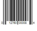 Barcode Image for UPC code 012760000084