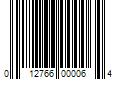 Barcode Image for UPC code 012766000064