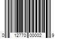 Barcode Image for UPC code 012770000029