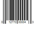 Barcode Image for UPC code 012770000043