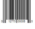 Barcode Image for UPC code 012770000050