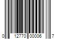 Barcode Image for UPC code 012770000067