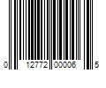 Barcode Image for UPC code 012772000065