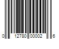 Barcode Image for UPC code 012780000026