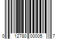 Barcode Image for UPC code 012780000057