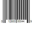 Barcode Image for UPC code 012800000449