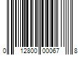 Barcode Image for UPC code 012800000678