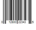 Barcode Image for UPC code 012800223435