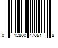 Barcode Image for UPC code 012800470518